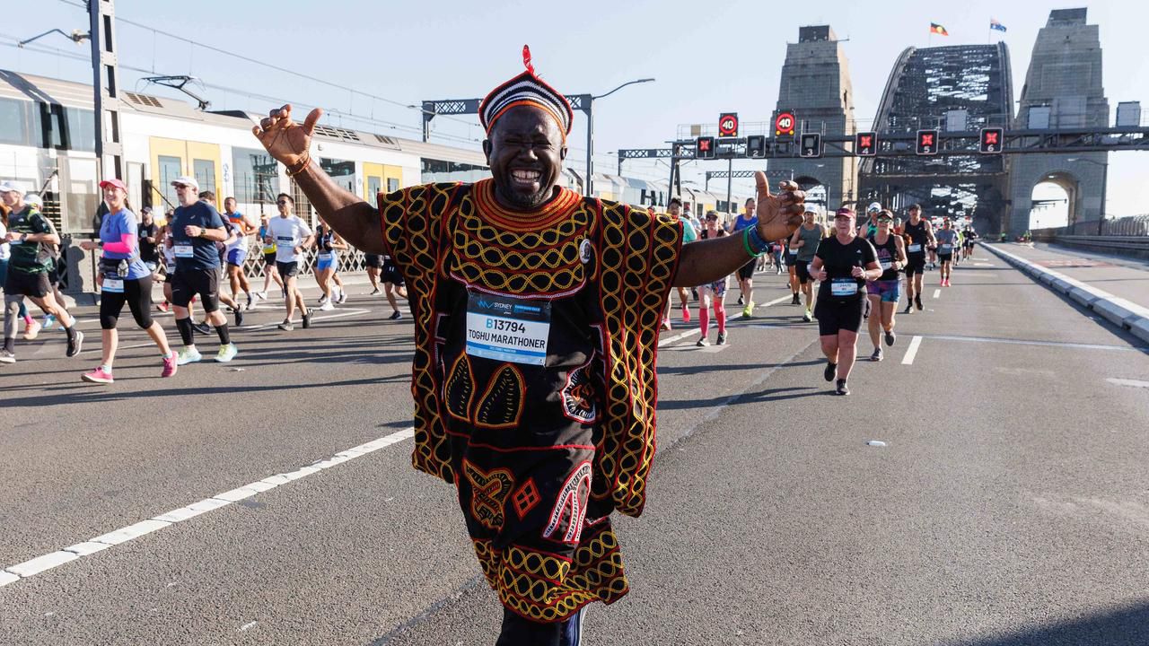 Afowiri Fondzenyuy: The man running Tokyo Marathon to build bridges in Cameroon