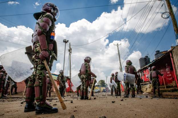 Haiti police chief in Kenya ahead of force deployment