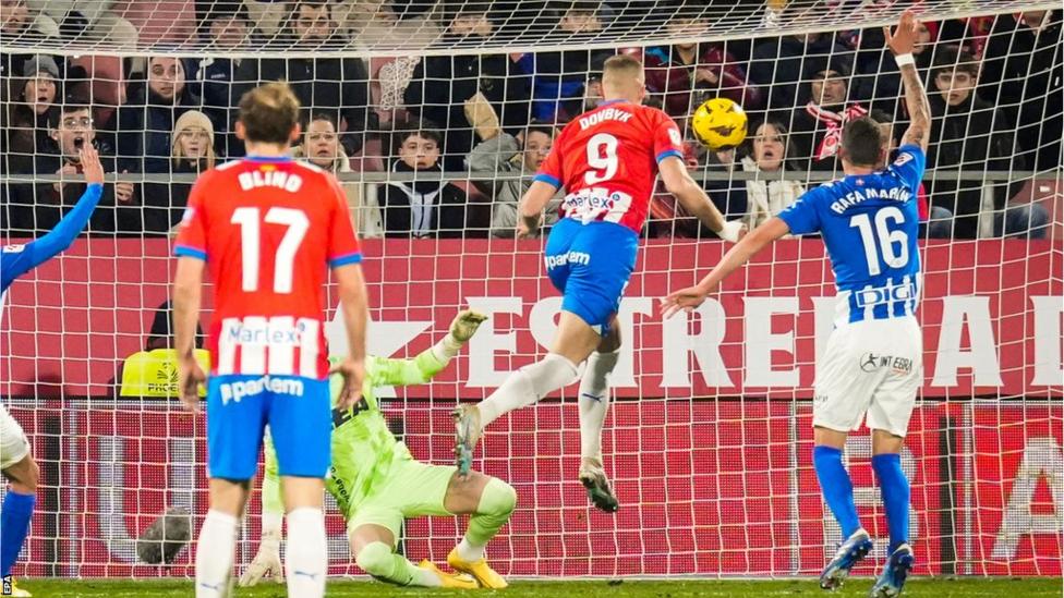 La Liga: Girona reclaim top spot ater beating Alaves