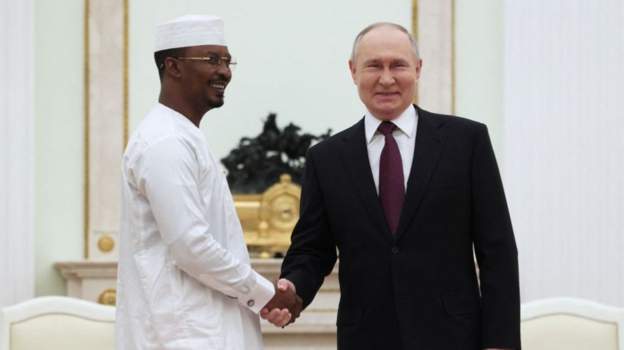 Putin tells Chad coup leader he ‘stabilised’ country