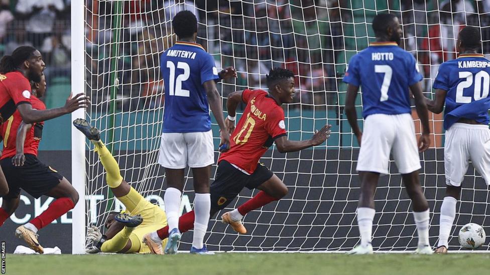 AFCON: Angola thrash Namebia to secure quarter final spot