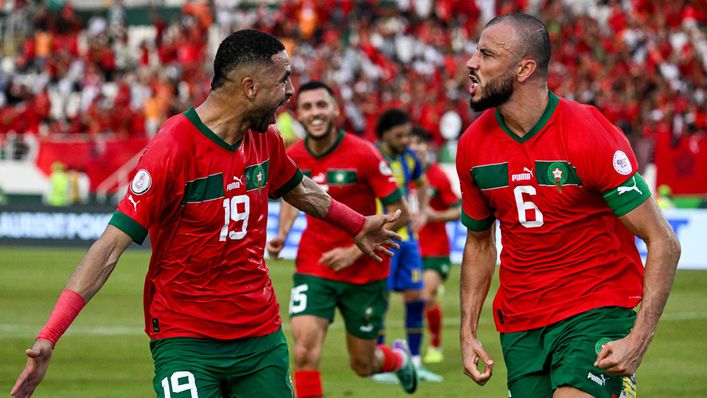 Morocco beat 10-man Tanzania in opening game