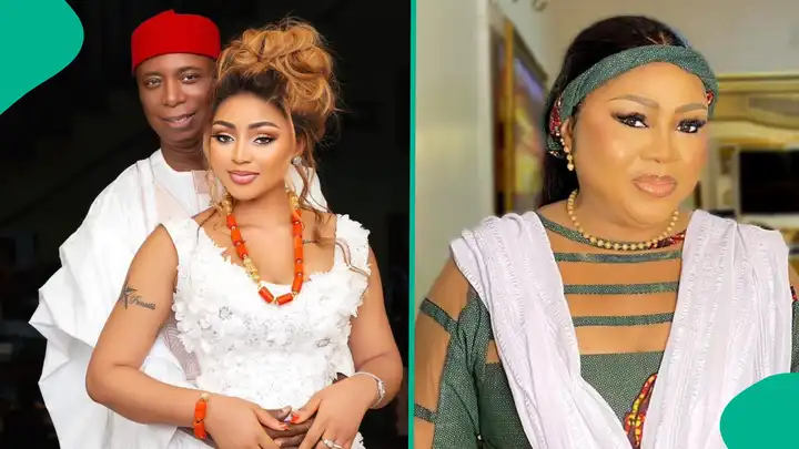 Ned Nwoko Playfully Corrects Regina Daniels on Addressing Her Mother in Viral Family Video