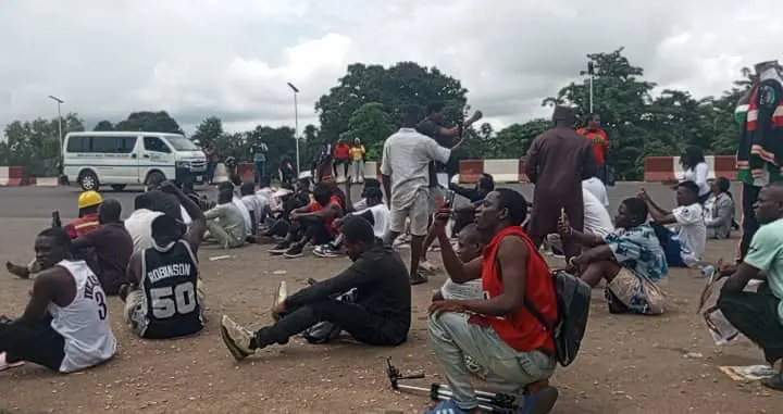 Police Open Fire on Protesters and Journalists at MKO Abiola Stadium, Abuja