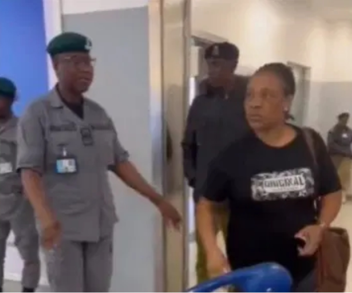 Woman Arrested for Tearing Husband’s Passport at Lagos Airport