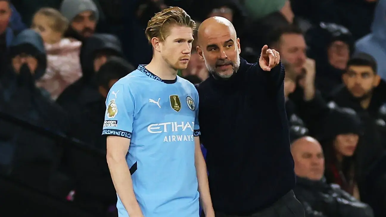 Guardiola Addresses Rift Speculation with De Bruyne, Blames Fitness Issues