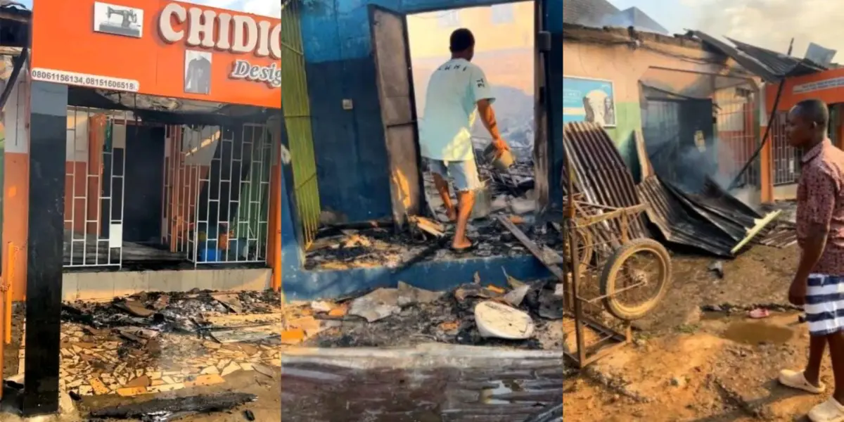 Fire Destroys Shops in Aba, Goods Worth Millions Lost