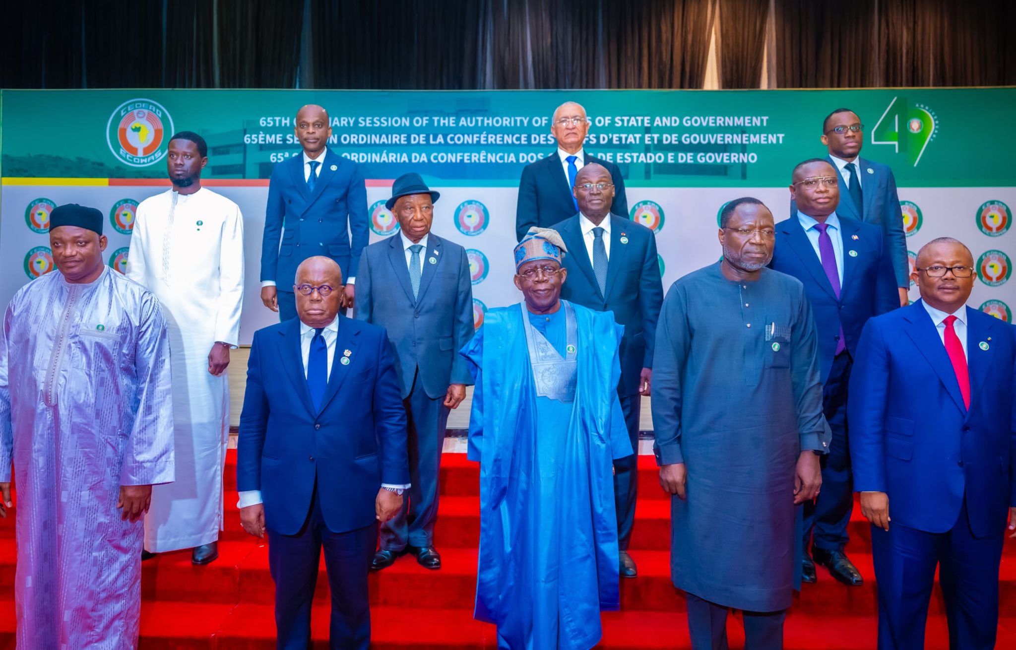 ECOWAS Issues Six-Month Ultimatum to Burkina Faso, Mali, Niger to Reconsider Exit