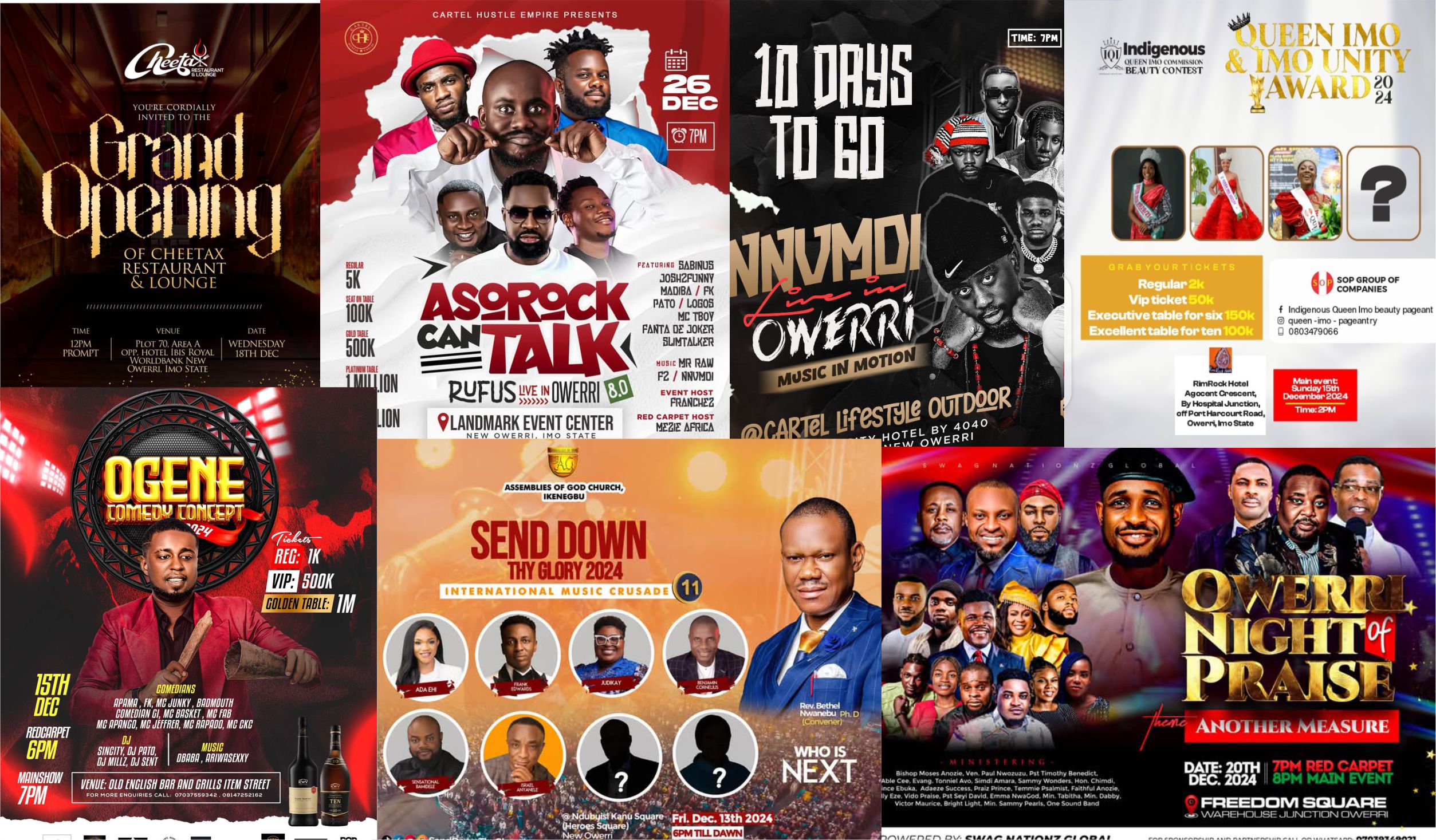 Owerri’s Festive Season: A Comprehensive Guide to Events and Hangout Spots