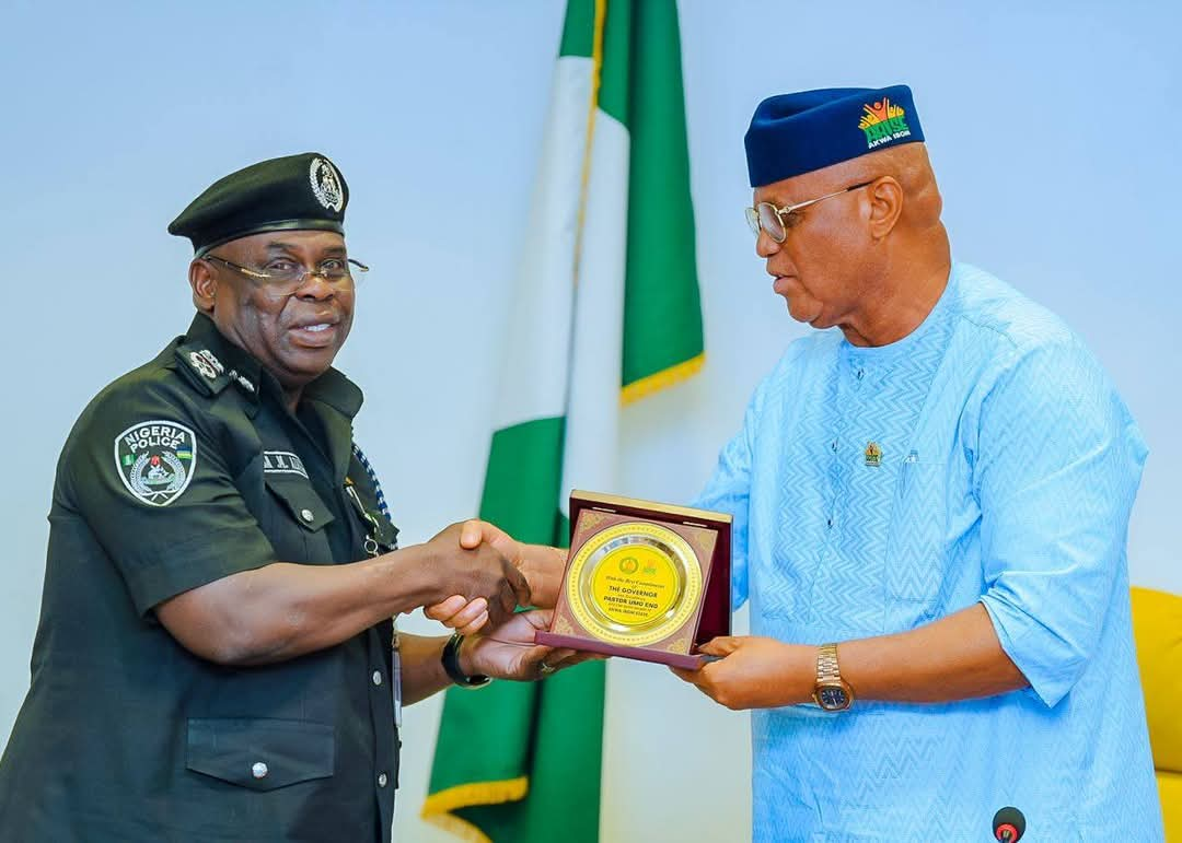 GOV. UMO ENO ASSURES NEW POLICE COMMISSIONER OF SUPPORT TO COMBAT CRIME