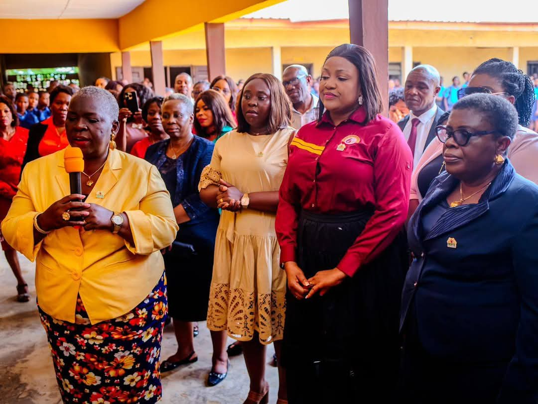 COORDINATOR, OFFICE OF THE FIRST LADY RENOVATES, EQUIPS SCIENCE LABORATORY FOR SECONDARY SCHOOL IN UYO