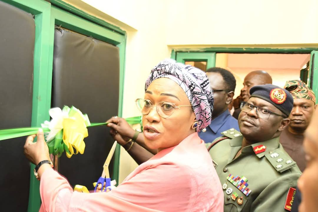 NIGERIA’S FIRST LADY COMMISSIONS NYSC DIGITAL MUSEUN, TV STUDIO