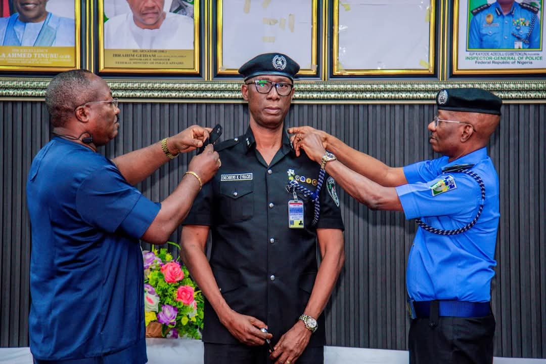 IGP DECORATES 3 NEWLY PROMOTED ASSISTANT INSPECTORS-GENERAL OF POLICE, 16 COMMISSIONERS OF POLICE